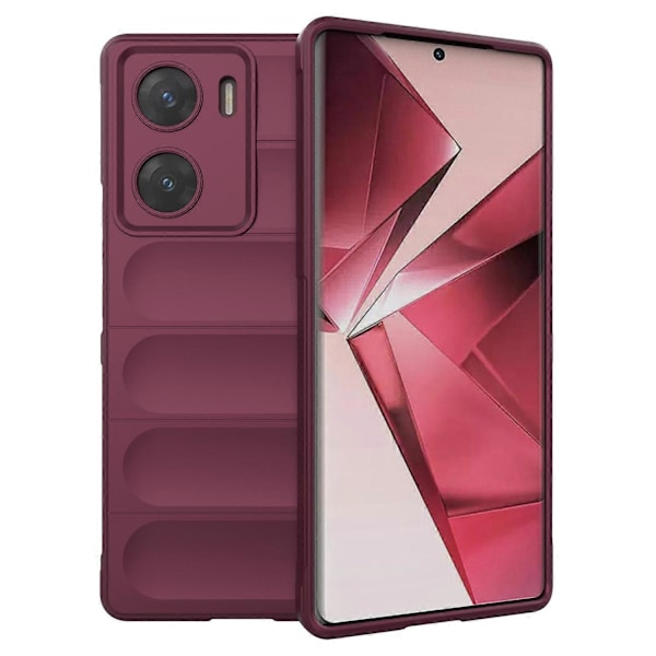 Skal för vivo V29e (Indien) 5G Mjukt TPU Robust Stöttåligt Mobilskal Multicolor Style E