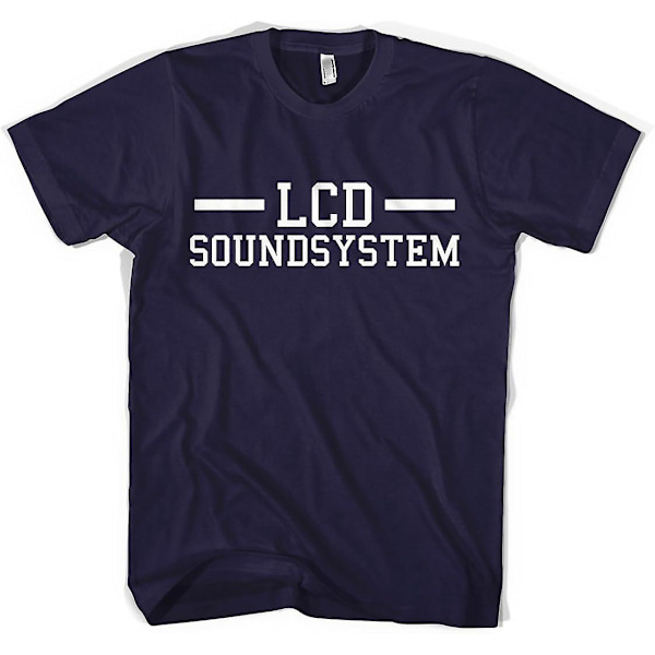 Lcd Soundsystem Unisex T-paita Navy L