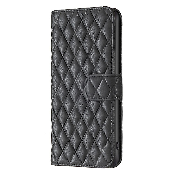 För Motorola Moto G84 5g Case Plånbok tryckt cover Black