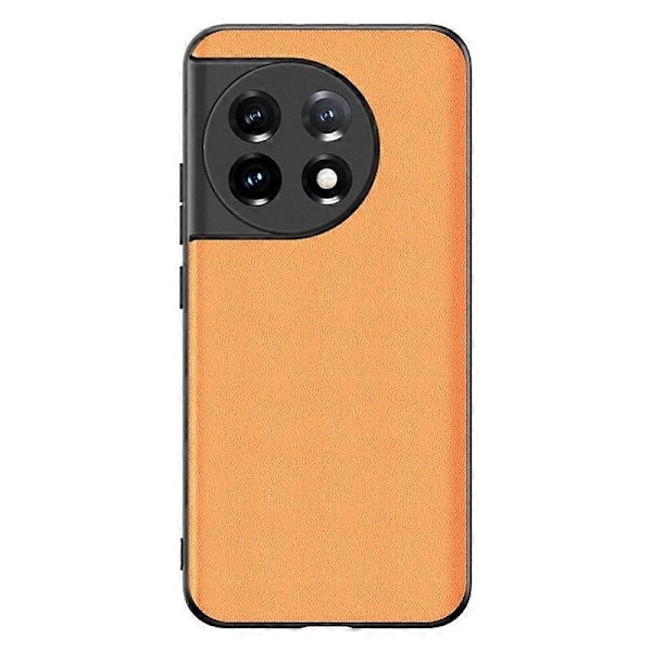 Til OnePlus 11 5G Stødsikkert Bagcover Ultratyndt PU Læderbelagt PC Telefoncover Multicolor Style C