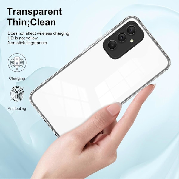 Samsung Galaxy A35 5G TPU+PC Suojakuori Iskunkestävä Läpinäkyvä Puhelinkotelo Multicolor Style C