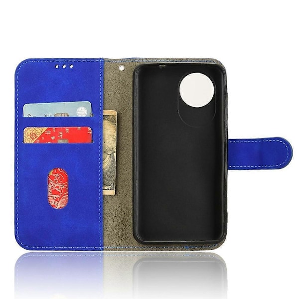 Læderetui til ZTE Blade A35 Lite, hudvenligt anti-drop flip-telefoncover med pung Multicolor Style B