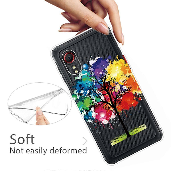 Kuvioitu TPU-puhelinkuori Samsung Galaxy Xcover 5:lle