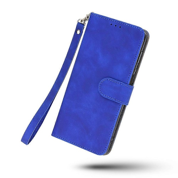 ZTE Blade A32 PU-nahkakotelo lompakko ihonmyötäinen tuntuva jalustakotelo puhelimen suojus Multicolor Style B