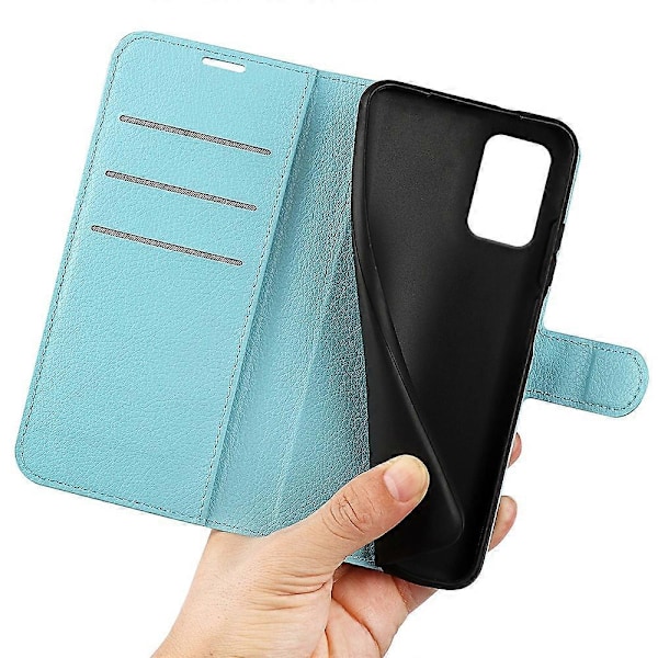 Til Nokia G42 Litchi Tekstur Telefon Stand Cover PU Læderpung Anti-ridse Etui Multicolor Style E
