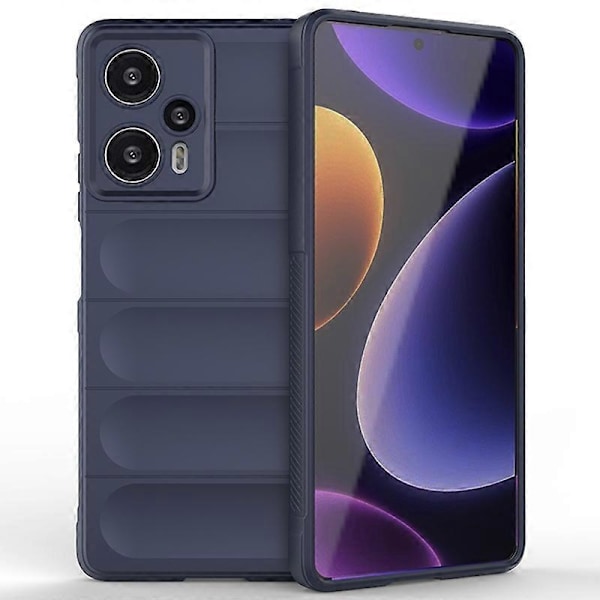 Xiaomi Poco F5 5G/Redmi Note 12 Turbo Joustava TPU Puhelinkotelo Kestävä Takakuori Multicolor Style B