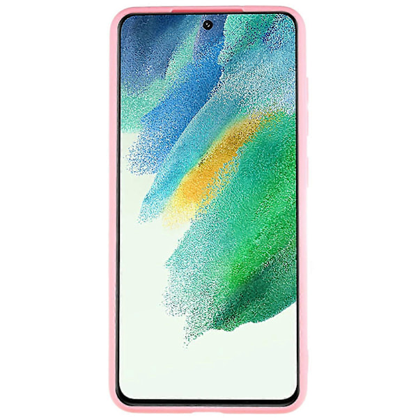 För Samsung Galaxy S21 FE 5G Repskydd Mobilskal Matt Flexibelt TPU Fodral Multicolor Style G