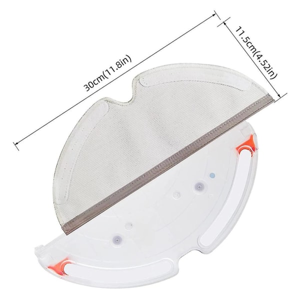16 osan lisävarustepaket Xiaomi Roborock Q7 / Q7+ / Q7 Max/ Q7 Max+ -imureille