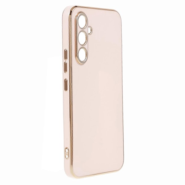 Skyddsfodral för Samsung Galaxy A14 4G/5G, Stöttåligt TPU Glansigt 6D Elektropläterat Telefonskal Multicolor Style B