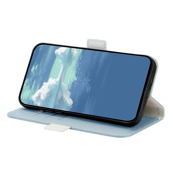 Telefonfodral Ställ Plånbok för Samsung Galaxy A34 5G, Godisfärgad PU Läder Fullt Skydd Multicolor Style C