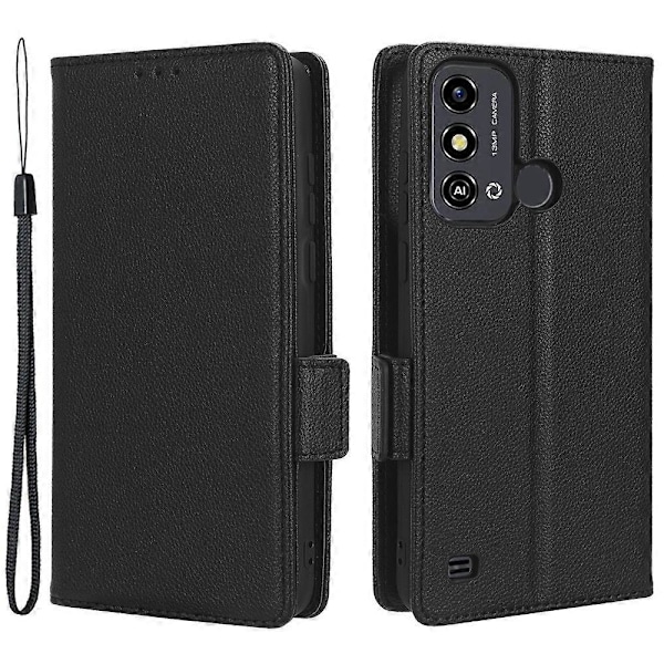 Til ZTE Blade A53/A53+ Magnetisk Lukning Telefon Etui Wallet Stand PU Læder Cover Multicolor Style A