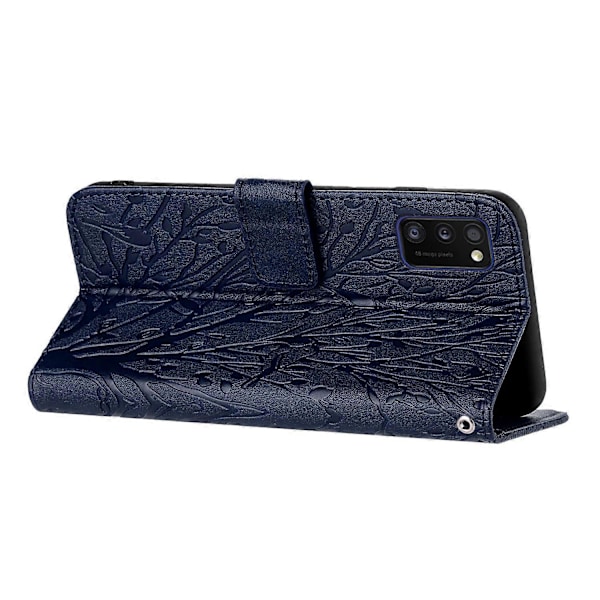 Samsung Galaxy A41 (Globaali Versio) Kotelo Lompakko Suojakuori Jalustalla Multicolor Style A