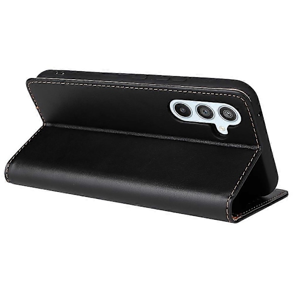 FIERRE SHANN PU Læder Wallet Folde Stand Telefon Cover til Samsung Galaxy A54 5G Multicolor Style C