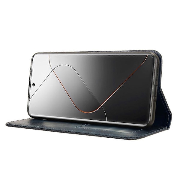 Xiaomi 14 Pro -kotelo, magneettinen automaattisulkeutuva retro puhelinlompakkokotelo