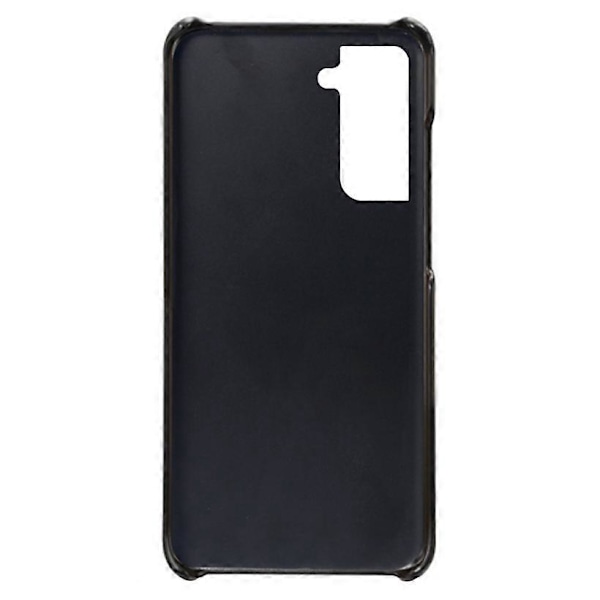 KSQ Glat PU Læder Overfladebelagt PC Telefon Cover til Samsung Galaxy S22 5G Multicolor Style C
