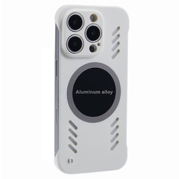 Hårdt PC-etui uden ramme med varmeafledning til iPhone 16 Pro Max Multicolor Style A