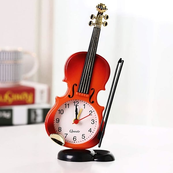 2 stk. Sengelampe Simulation Violinure Morgen Vækkeur Dekorative Enheder Til Cafe Hjem