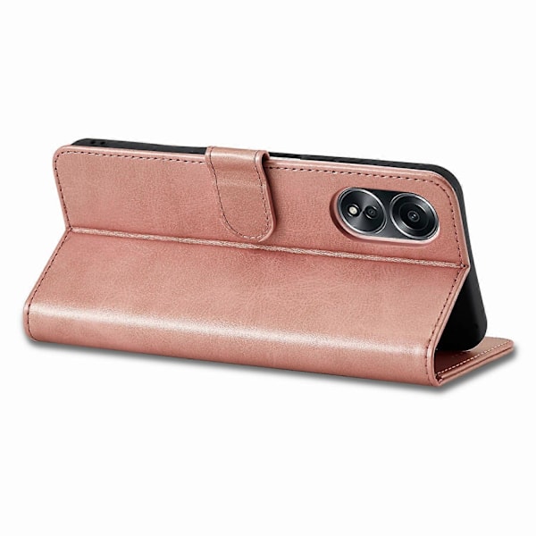 LC.IMEEKE Telefonskal för Oppo A78 4G Fodral PU Läder Ställ Plånboksfodral Multicolor Style B