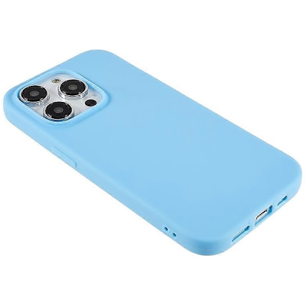 För iPhone 14 Pro Max Anti-fingeravtryck Skyddsfodral Anti-repa Matt Flexibelt TPU-skal Multicolor Style F