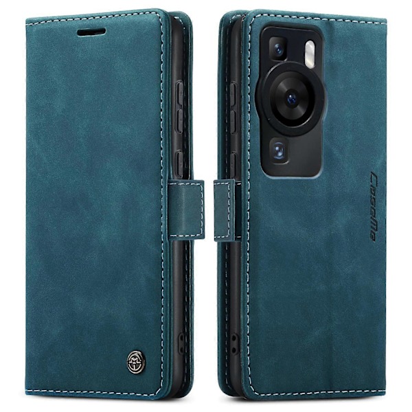 Til Huawei P60 Pro Case CASEME 013 Series Kortholder Stativ Læder Telefon Cover Multicolor Style A
