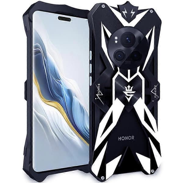 Støtsikkert bakdeksel i aluminiumslegering for Honor Magic6 Pro 5G