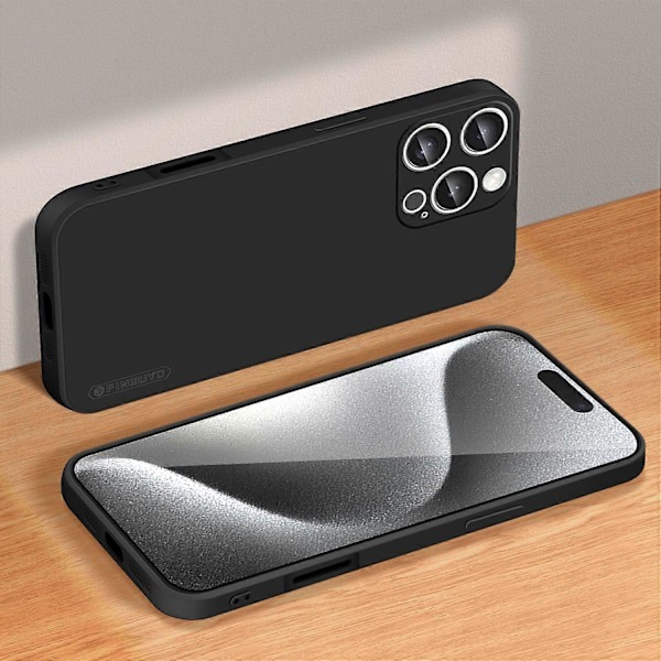 PINWUYO JK Touching Series Deksel til iPhone 16 Pro Max TPU Telefondeksel Presis Linsebeskyttelse Multicolor Style B