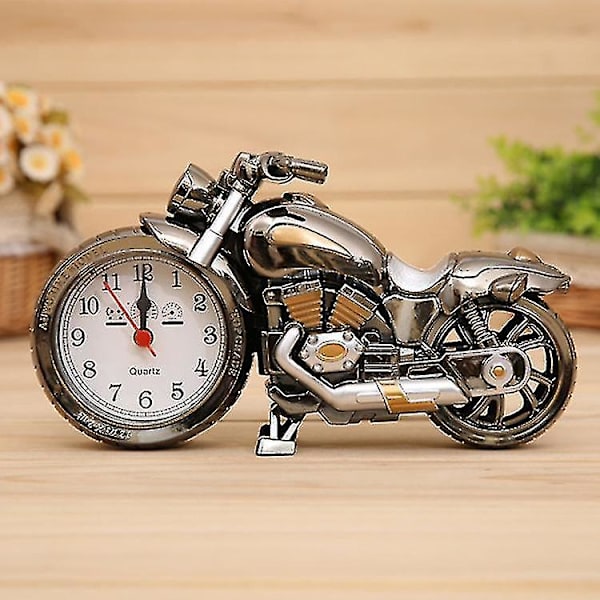 Tecknad motorcykel väckarklocka Style3