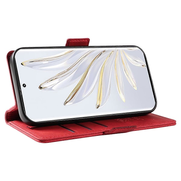 YIKATU YK-005 Honor 70 5G Lompakkokotelo Puhelimen Suojakotelo Jalustalla Ihoa myötäilevää PU-nahkaa Multicolor Style H