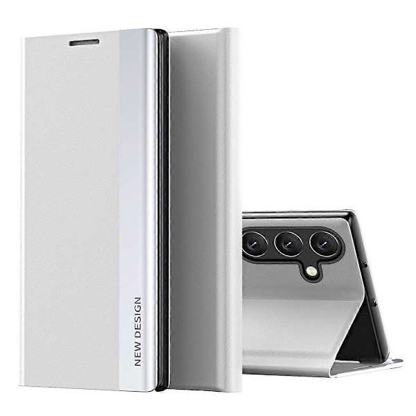Til Samsung Galaxy A54 5G Elektroplettering PU Læder Telefon Cover Stativ Anti-ridse Smartphone Etui Multicolor Style C