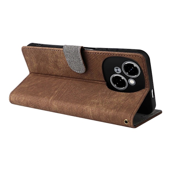 Plånboksfodral för TECNO Spark Go 2025/Spark Go 1/Pop 9 med RFID-skydd, PU-läder, stativ Multicolor Style E