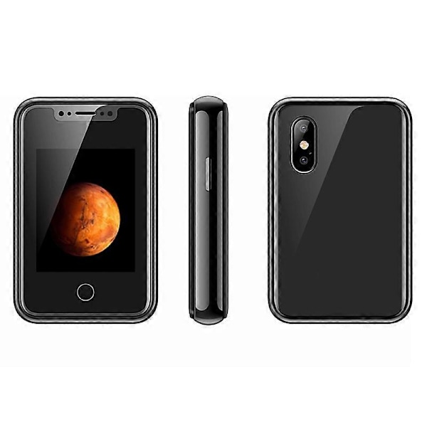 8XR 1,77-tommer Mini Mobiltelefon Dual SIM Dual Standby Touch Screen Mobiltelefon Multicolor Style A