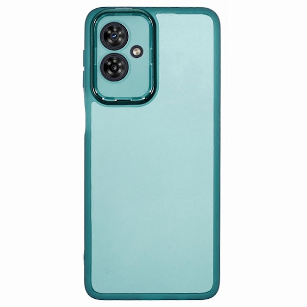 DKSM-serien for Motorola Moto G54 5G/G54 Power 5G/G64 5G Deksel Elektroplettert Kameraramme Telefondeksel Multicolor Transparent Army Green