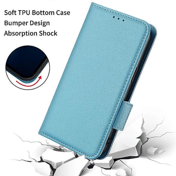 Til ZTE Blade A53/A53+ Magnetisk Lukning Telefon Etui Wallet Stand PU Læder Cover Multicolor Style F