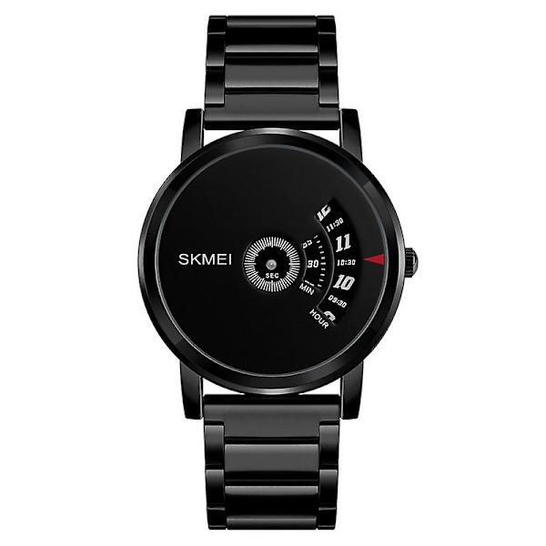 Skmei 1260 30m Vanntett Quartz Armbåndsur Svart Black
