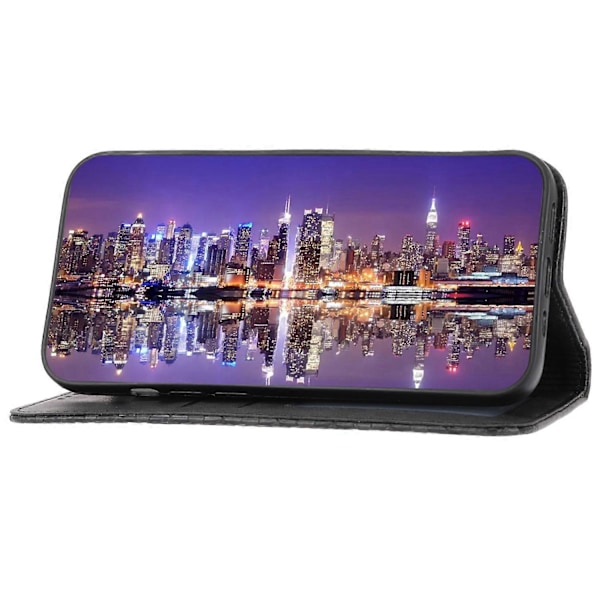 Telefon Læder Etui til Samsung Galaxy M54 5G/F54 5G, Præget Rombe Mønster Pung Stand Cover Multicolor Style A