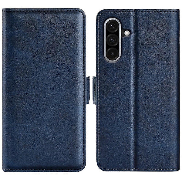 Stativfodral i kalvtexturläder för Samsung Galaxy A36 5G Multicolor Style D