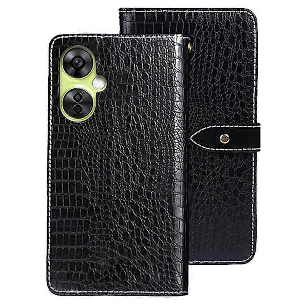 IDEWEI Plånboksfodral med Krokodiltextur i Läder för OnePlus Nord CE 3 Lite 5G/Nord N30 5G Multicolor Style A