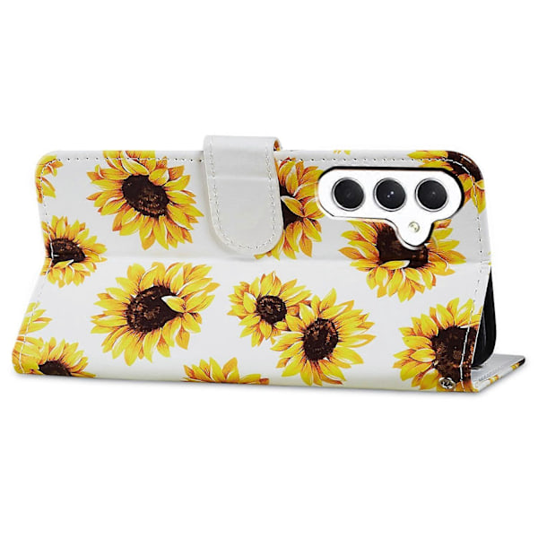 Til Samsung Galaxy A05s 4G Wallet Case PU Læder Mønster Print Telefon Cover Multicolor Style D