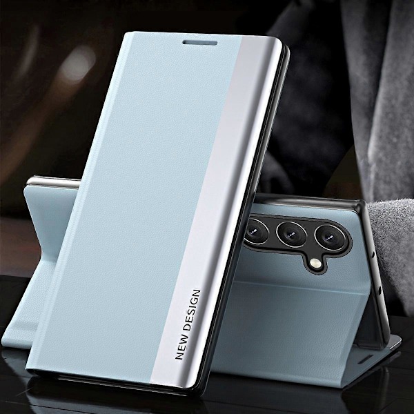 Til Samsung Galaxy A54 5G Elektroplettering PU Læder Telefon Cover Stativ Anti-ridse Smartphone Etui Multicolor Style G