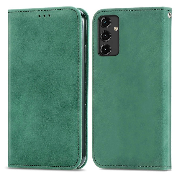 Telefon Stand Case til Samsung Galaxy A14 5G/4G Kort Slots Hud-Touch Følelse PU Læder Telefon Cover Multicolor Style A