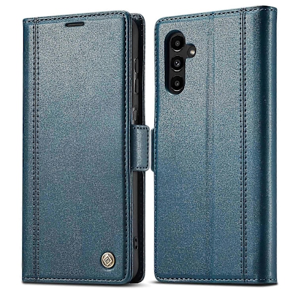 LC.IMEEKE Iskunkestävä puhelinkotelo Samsung Galaxy A54 5G:lle, PU-nahkainen läppäpuhelimen lompakkokotelo jalustalla Multicolor Style C
