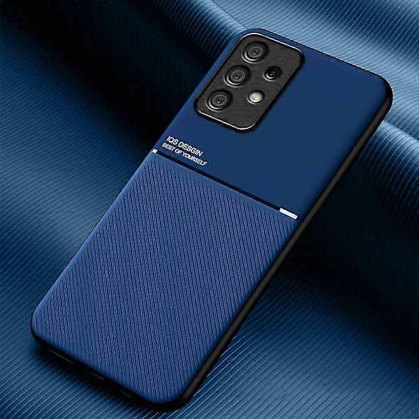 Telefonfodral för Samsung Galaxy A23 4G/A23 5G (Global Version), PU-läder + TPU-linjer Präglat Skal Multicolor Style D