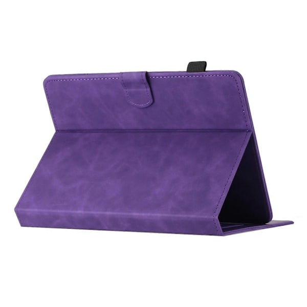 7-tums Tablet PU Läder Ställ Fodral Fjäril Tryckt Korthållare Tablet Skydd Multicolor Style E