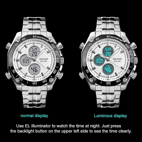 Skmei 1302 Mode Herr Fritid Watch Svart Black