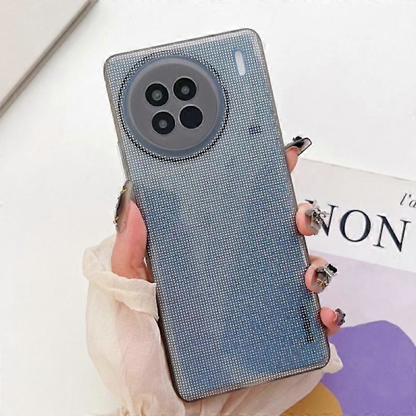 Q.COO Deksel til vivo X90 Pro 5G Søtt Bling Glitter TPU Skall Telefondeksel Multicolor Style A