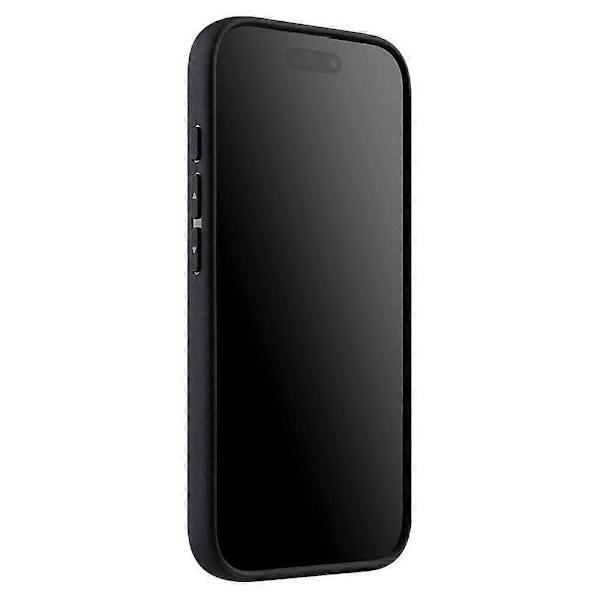 MELKCO Skal för iPhone 16 Plus Äkta Läderklätt PC-Mobilskal - Grön Multicolor Grey