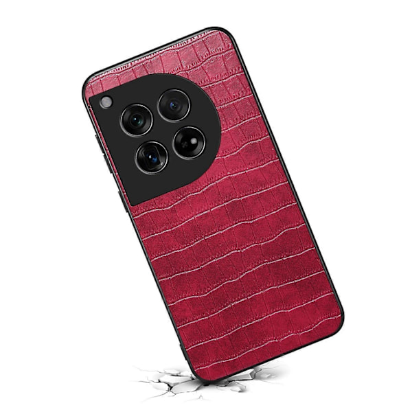 Naarmuuntumaton suojakotelo OnePlus Ace 3 5G/12R 5G -puhelimelle, krokotiilinnahkajäljitelmä, nahka+TPU+PC-puhelinkuori Multicolor Style E