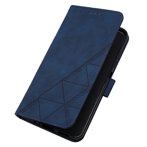 YB Imprinting Series-1 Oppo A38 4G puhelinkotelo jalustalla, lompakko, nahkakansi ja hihna