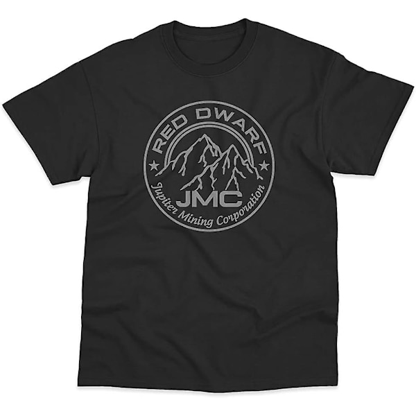 Jupiter Mining Corporation Inspireret Af Red Dwarf Printet T-shirt Black M