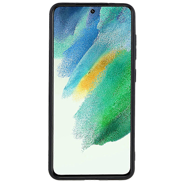 För Samsung Galaxy S21 FE 5G Repskydd Mobilskal Matt Flexibelt TPU Fodral Multicolor Style A